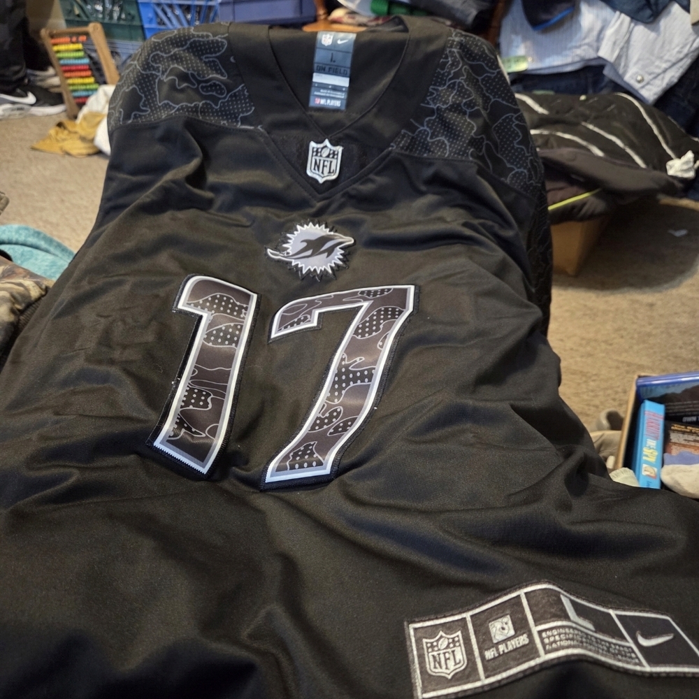 NFL Black On-Field Jersey by Nike